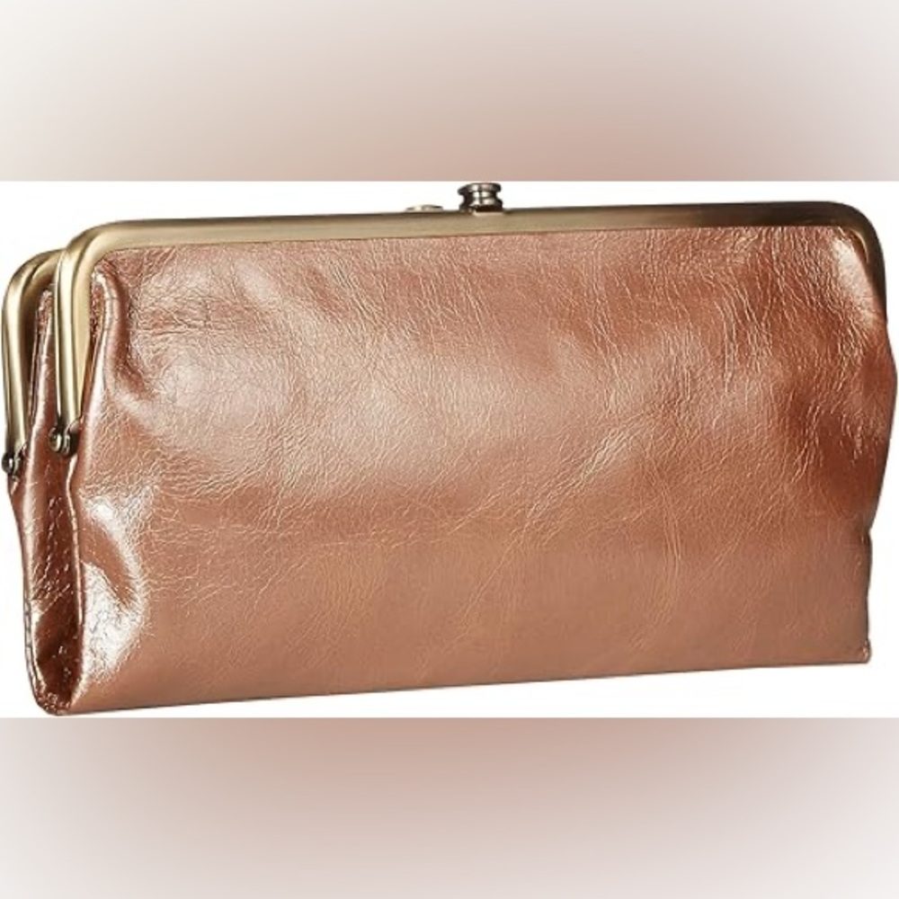 Hobo Lauren Wallet Rose Gold